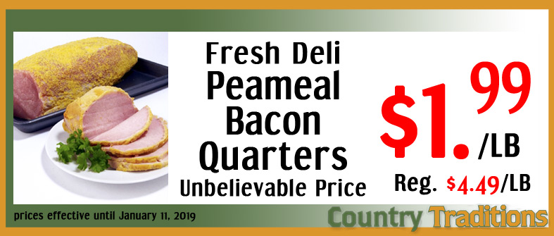 peameal-quarters | Country Traditions | Napanee