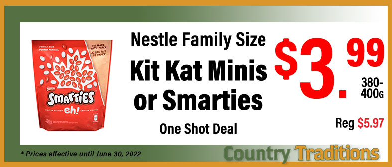 Kit Kat Minis or Smarties